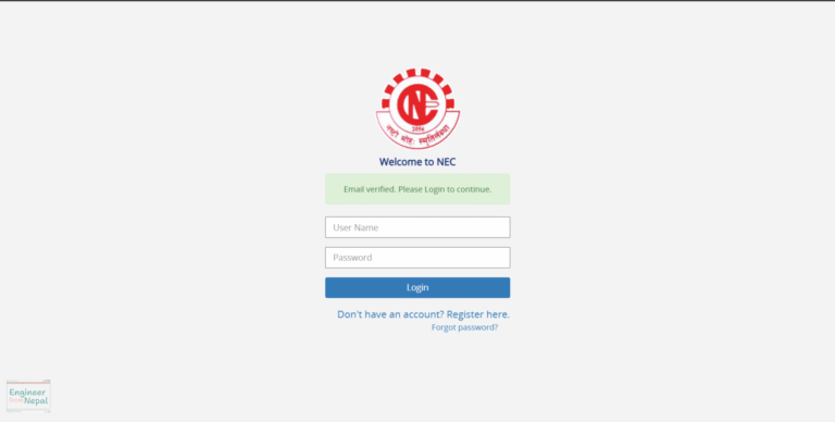 NEC License Exam Registration: A Step-by-Step Guide - Engineer From Nepal
