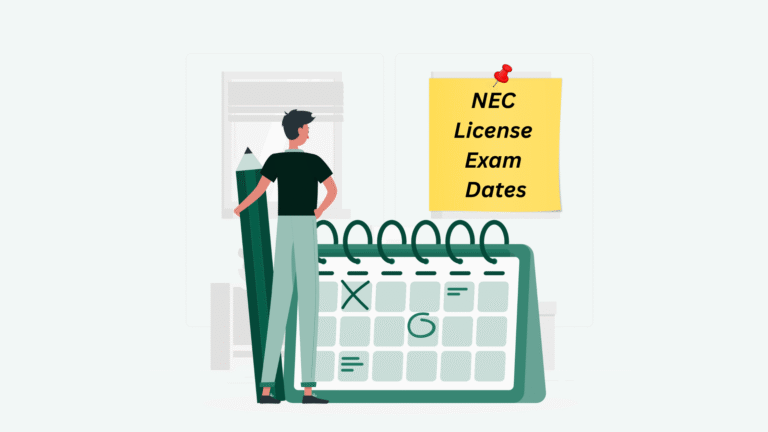 NEC-License-Exam-Dates